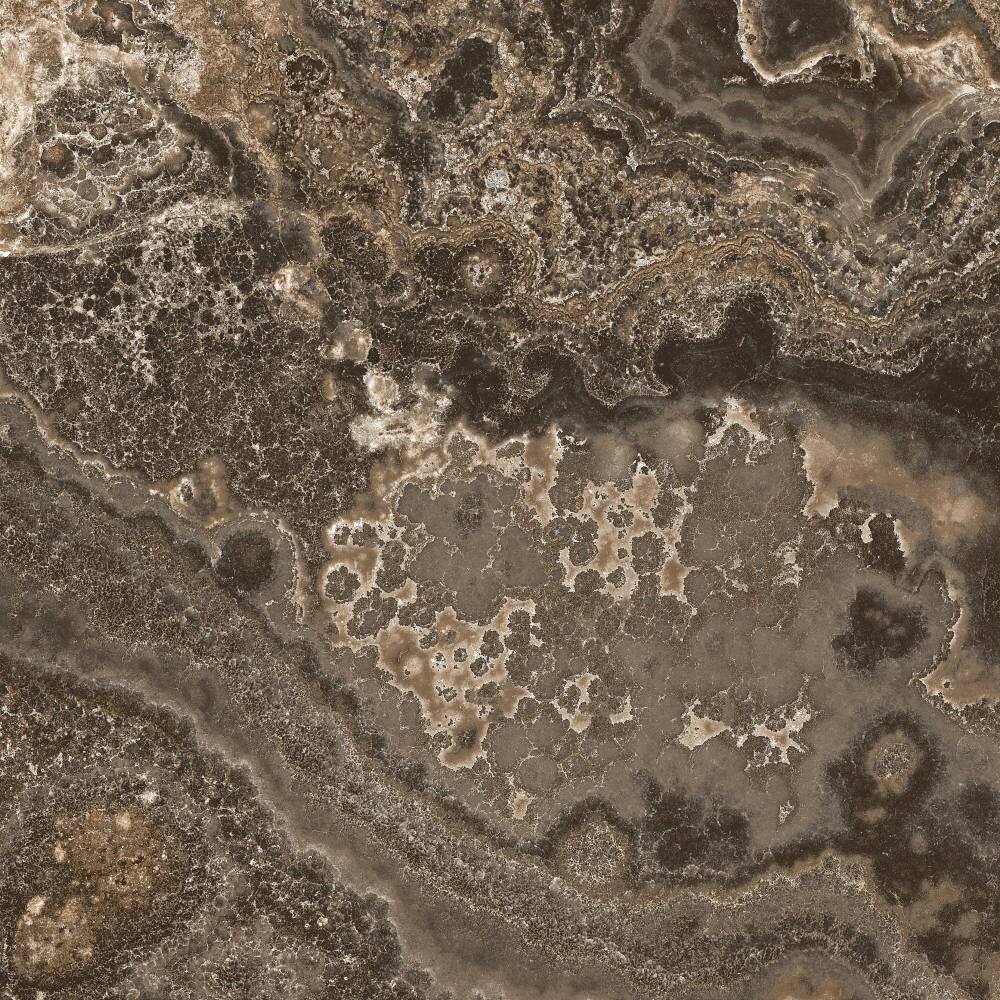 Изображение товара Керамогранит Grespania Izmir Marron 119x119 см полированный для пола и стен