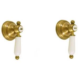 Изображение товара Смеситель для душа Rav-Slezak Morava Retro MK583Z золото Германия