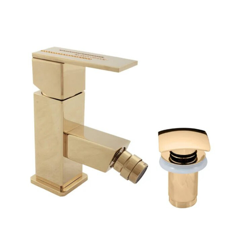 Изображение товара Смеситель для биде Rav-Slezak Royal1045.5Z с донным клапаном, цвет золото