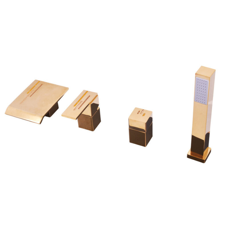 Изображение товара Смеситель для ванны Rav-Slezak Royal1073.5PZ золото 4 отверстия