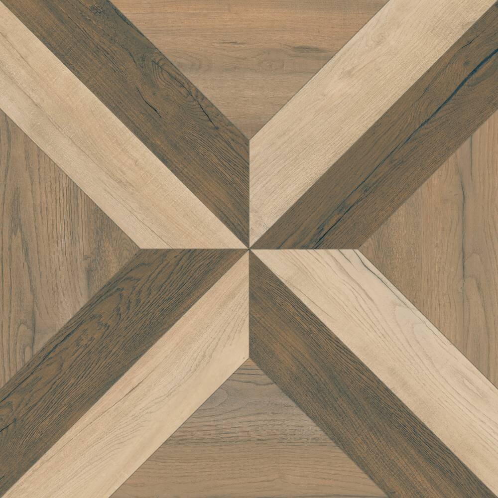 Изображение товара Керамогранит Grespania Sajonia Home Wengue 81SJ61H, 80 x 80 см, бежевый, коричневый