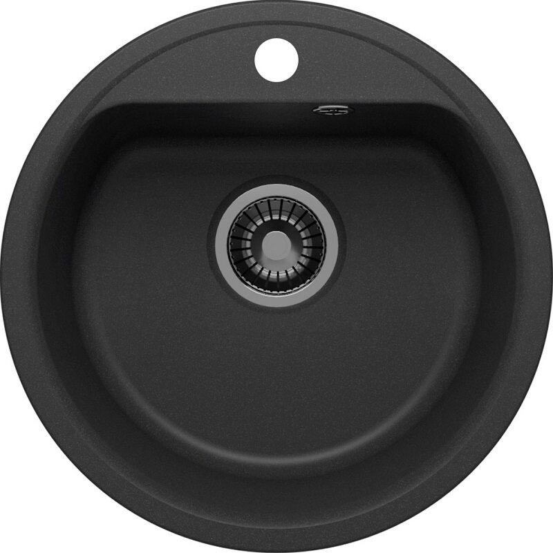 Изображение товара Кухонная мойка Uperwood UPD-101 Кварцевый камень Черный матовый