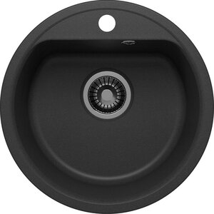 Изображение товара Кухонная мойка Uperwood UPD-101 из кварцевого песка уголь матовая