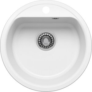 Изображение товара Круглая кварцевая кухонная мойка Uperwood UPD-101 48 см туман современная