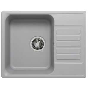 Изображение товара Кухонная мойка Uperwood UPD-202 из кварцевого песка серого цвета