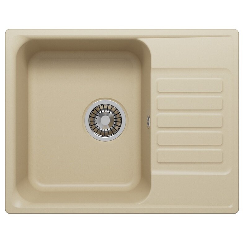 Изображение товара Кухонная мойка Uperwood UPD-202 из кварцевого песка бежевого цвета