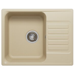 Изображение товара Кухонная мойка Uperwood UPD-202 из кварцевого песка бежевого цвета