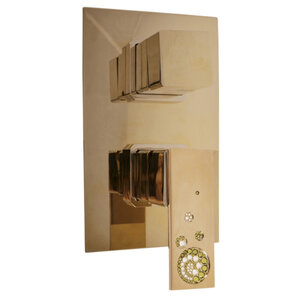 Изображение товара Смеситель для душа Rav-Slezak Royal1086Z с керамическим картриджем и золотым покрытием