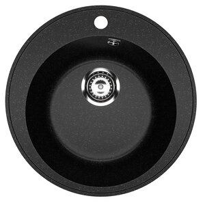 Изображение товара Кухонная мойка Uperwood ECON UPD-405, 4910201230, цвет черный матовый