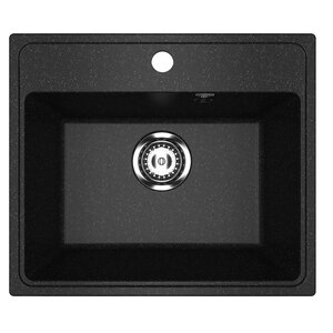 Изображение товара Кухонная мойка Uperwood ECON UPD-408 из искусственного камня черный матовый