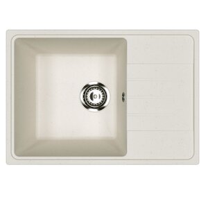Изображение товара Кухонная мойка Uperwood ECON UPD-506 из искусственного камня белая матовая