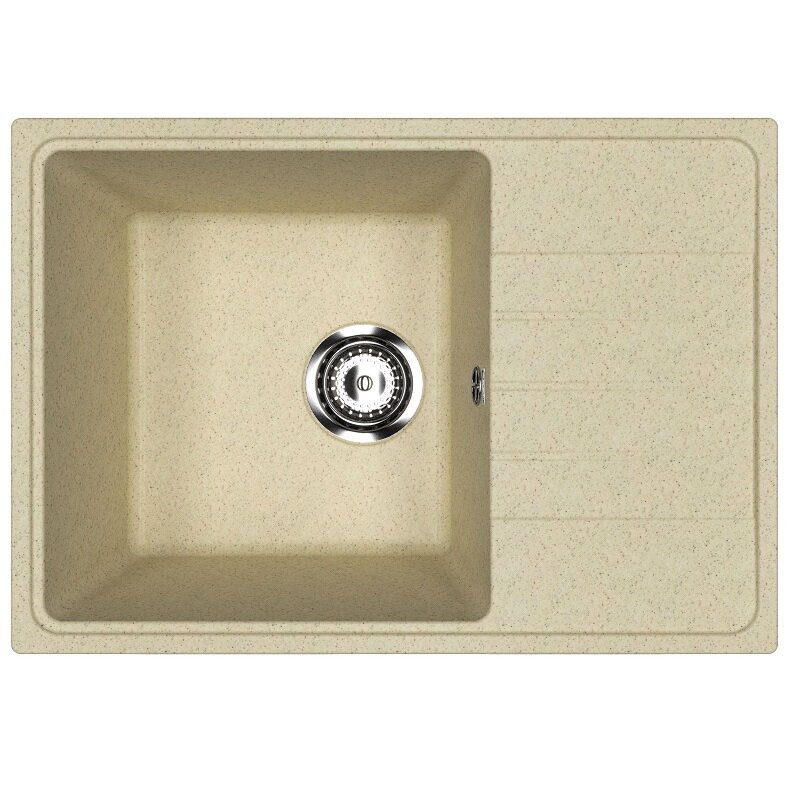 Изображение товара Кухонная мойка Uperwood ECON UPD-506 Бежевый матовый с крылом