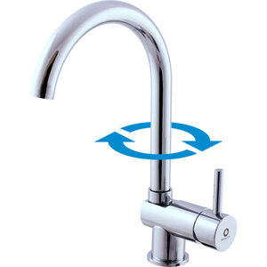 Изображение товара Смеситель для кухонной мойки Rav-Slezak Seina SE908.5/4, цвет хром