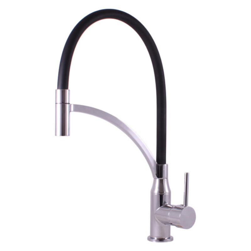 Изображение товара Смеситель для кухонной мойки Rav-Slezak Seina SE914.5 с гибким изливом и хромированным покрытием