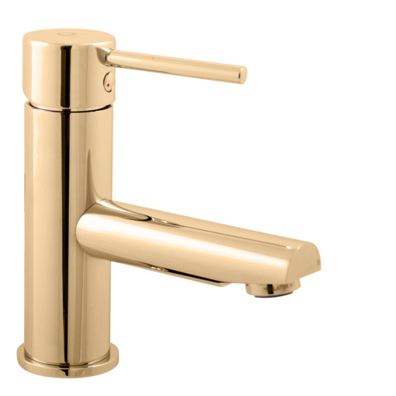 Изображение товара Смеситель для раковины Rav-Slezak Seina SE928.5Z золотой стальной керамический картридж