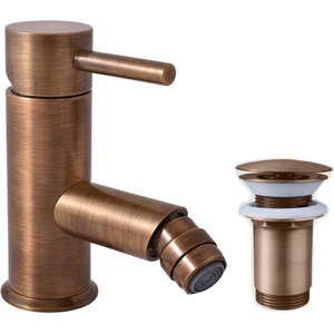 Изображение товара Смеситель для биде Rav-Slezak Seina SE945.5KSM с донным клапаном, бронза