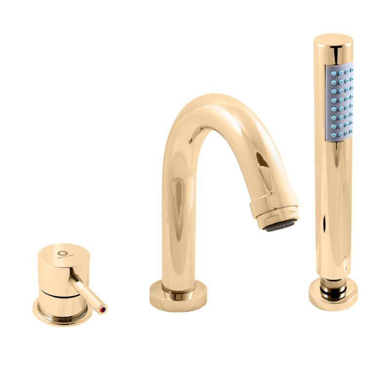 Изображение товара Смеситель Rav-Slezak Seina SE962.5YZ для ванны золотого цвета