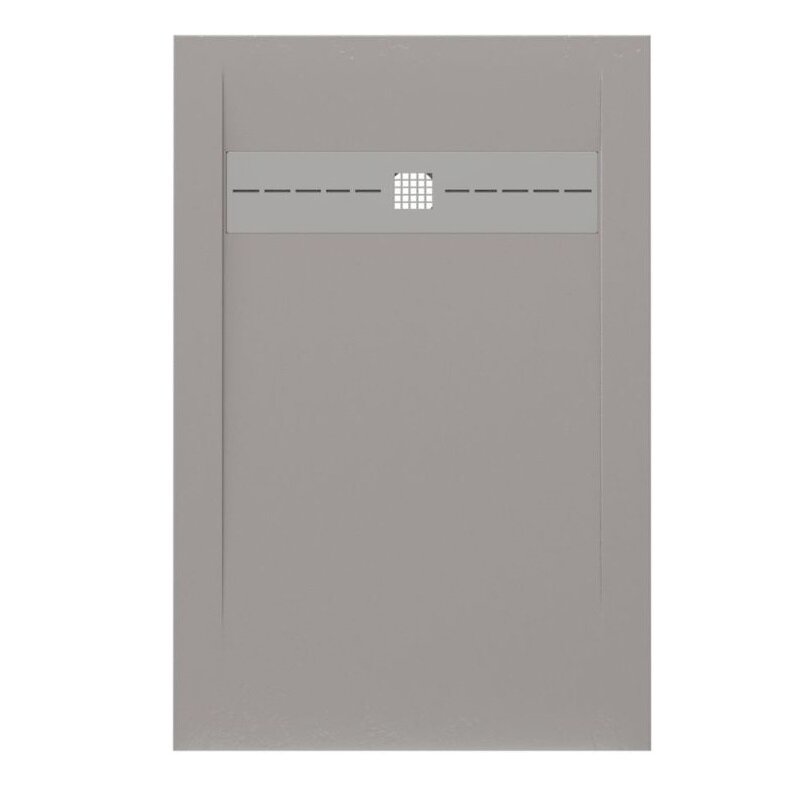 Изображение товара Поддон Allen Brau Infinity 8.21002-PGM 120x80 см, низкий бортик, искусственный камень