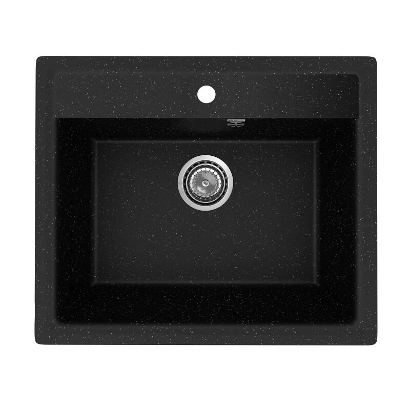 Изображение товара Кухонная мойка Uperwood ECON UPD-104 из искусственного камня черный матовый