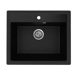 Изображение товара Кухонная мойка Uperwood ECON UPD-104, 4010202103, цвет черный матовый