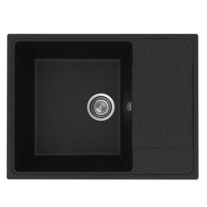 Изображение товара Кухонная мойка Uperwood ECON UPD-202 из искусственного камня черный матовый