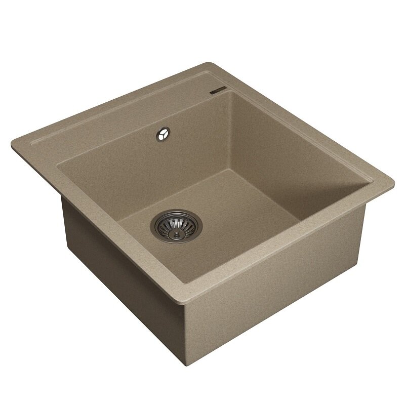 Изображение товара Кухонная мойка Uperwood Quartz Premium UPD-07, 3910202125, цвет бежевый матовый