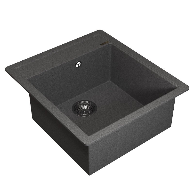 Изображение товара Кухонная мойка Uperwood Quartz Premium UPD-07 серый матовый из кварцевого композита