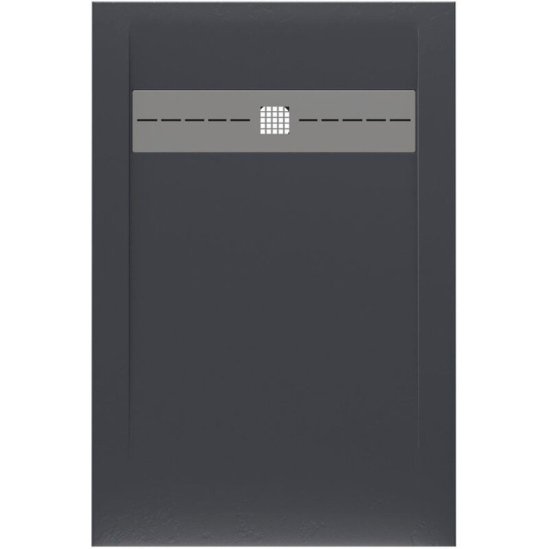 Изображение товара Душевой поддон Allen Brau Infinity 8.21003-AM 120x90 см низкий черный из искусственного камня