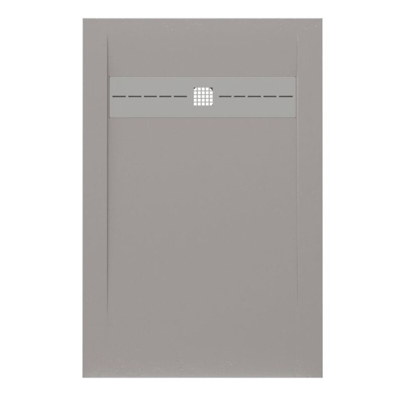 Изображение товара Поддон Allen Brau Infinity 8.21003-PGM, 120 х 90 см, прямоугольный, искусственный камень, платина