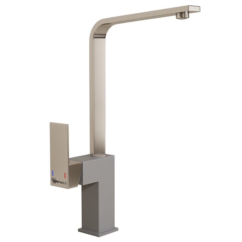 Изображение товара Смеситель для кухни Uperwood UPD-002-03 хром/дым с поворотным изливом