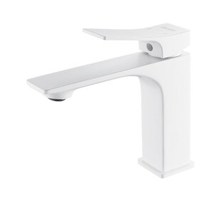 Изображение товара Смеситель для раковины Shevanik S6101C, цвет белый