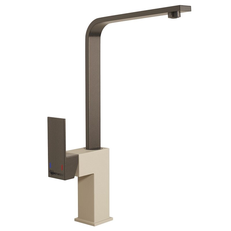 Изображение товара Смеситель кухонный Uperwood UPD-002-08 вороненая сталь 5 лет гарантия