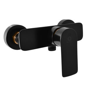 Изображение товара Смеситель для душа Rav-Slezak Vltava VT481.5CMATZ, цвет черный матовый/золото