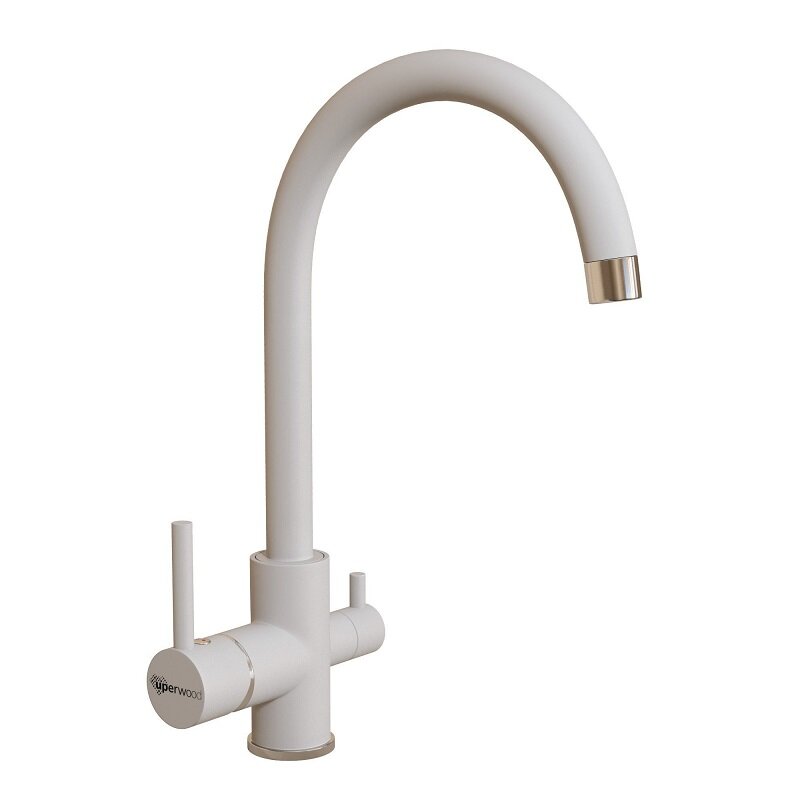 Изображение товара Современный смеситель для кухни Uperwood UPD-003-02 с фильтром и поворотным изливом