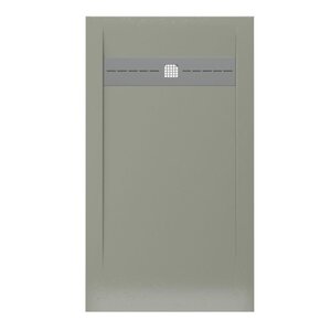 Изображение товара Поддон Allen Brau Infinity 8.21004-CGM, 140 х 80 см, прямоугольный, искусственный камень, олива