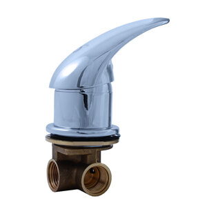 Изображение товара Смеситель для душа Rav-Slezak X184 с однорычажным управлением и хромовым покрытием