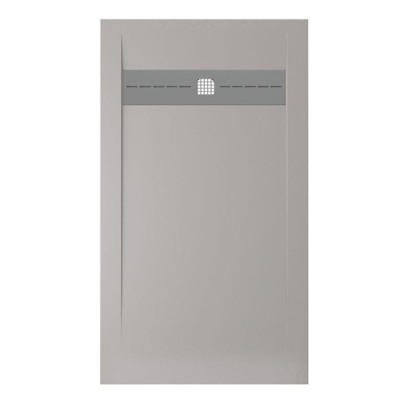 Изображение товара Поддон Allen Brau Infinity 8.21004-PGM 140x80 см прямоугольный искусственный камень платина