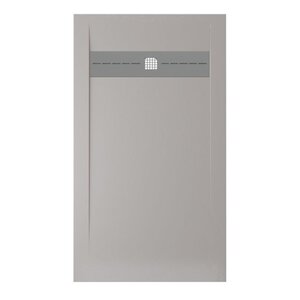 Изображение товара Поддон Allen Brau Infinity 8.21004-PGM, 140 х 80 см, прямоугольный, искусственный камень, платина