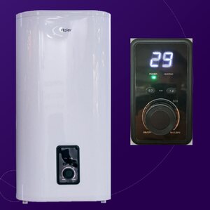 Изображение товара Водонагреватель накопительный Haier ES100V-F4 INOX, TD0050872RU, 100 л, 2 кВт, белый