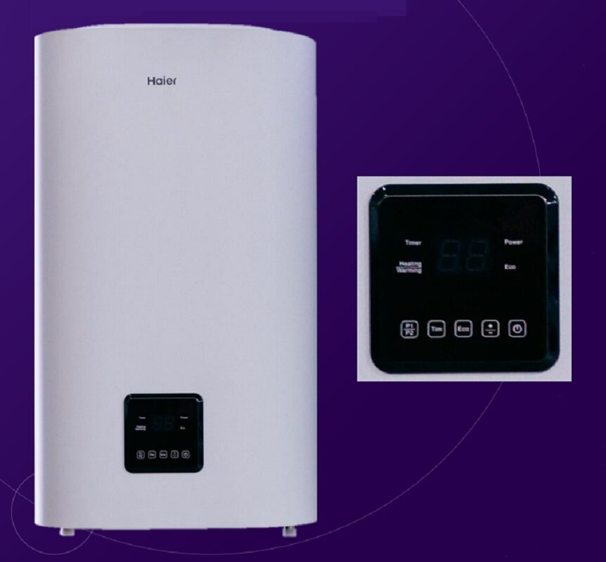 Изображение товара Водонагреватель накопительный Haier ES100V-F6 INOX 100 л 2 кВт электромагнитный