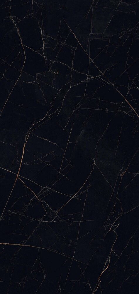 Изображение товара Керамогранит Grespania Nero Ardi Pul 120x278 см, черный, полированный