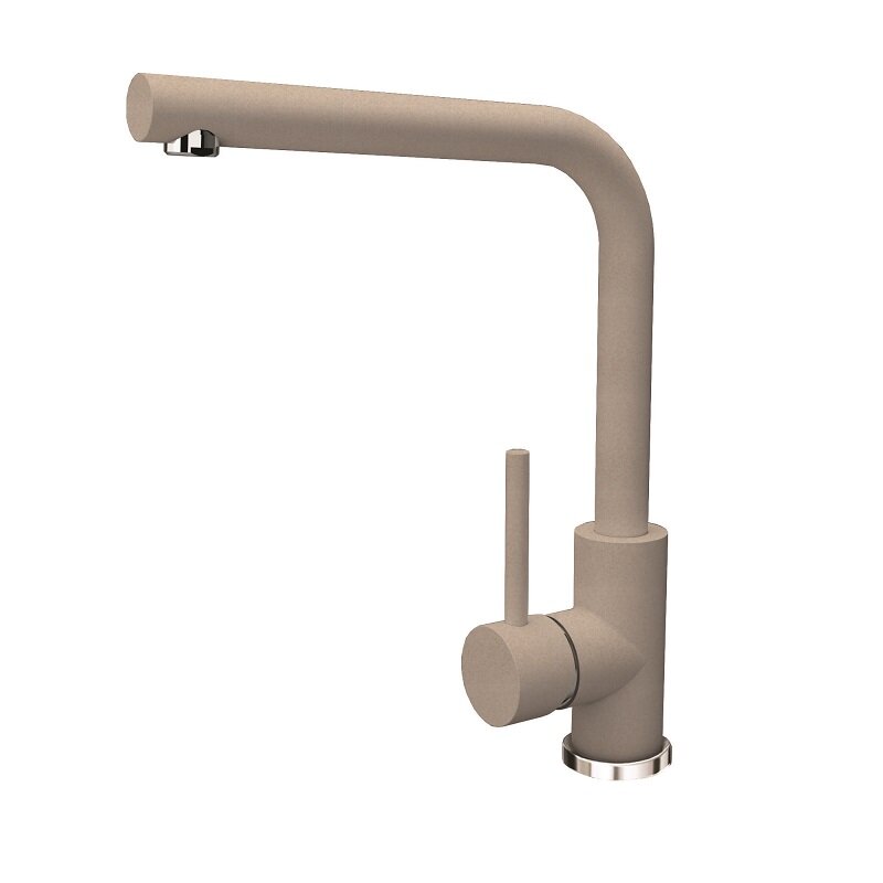 Изображение товара Смеситель для кухни Uperwood Quartz Premium UPD-Q-04-02 бежевый матовый высокий с поворотным изливо
