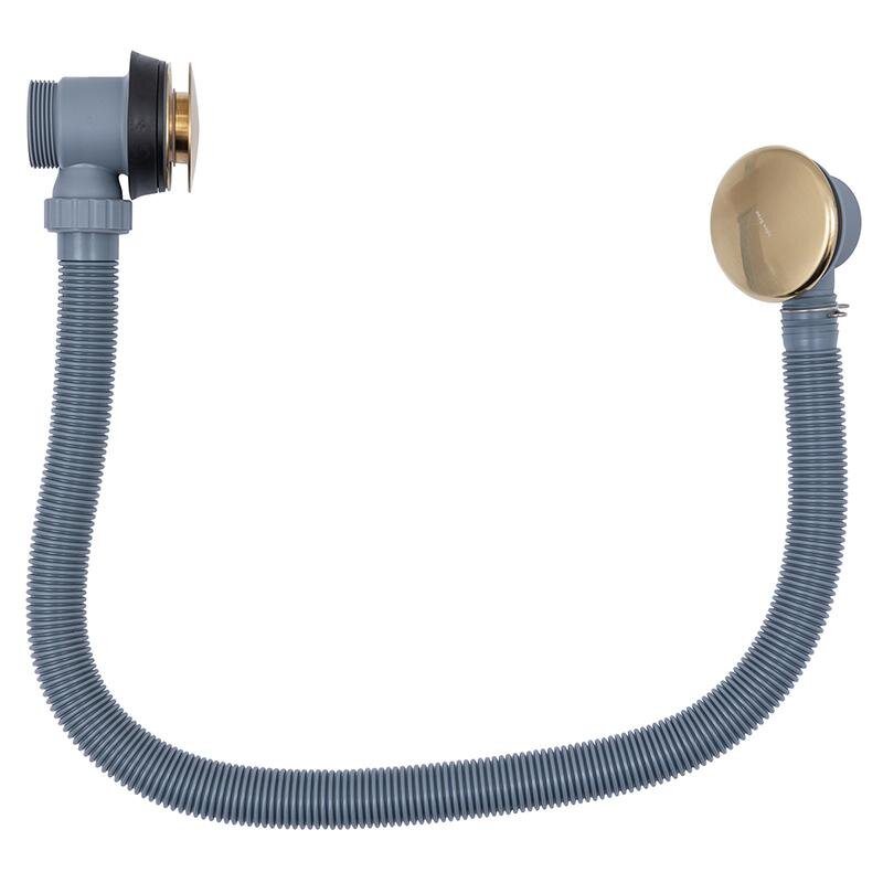 Изображение товара Слив-перелив для ванны Allen Brau Priority с автоматическим механизмом Click-Clack золото