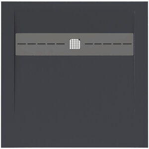 Изображение товара Поддон Allen Brau Infinity 8.21001-AM, 90 х 90 см, квадратный, искусственный камень, антрацит