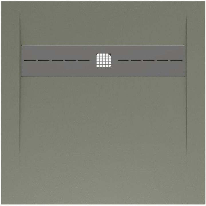 Изображение товара Душевой поддон Allen Brau Infinity 90x90 см квадратный из искусственного камня зеленый