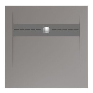 Изображение товара Поддон Allen Brau Infinity 8.21001-PGM, 90 х 90 см, квадратный, искусственный камень, платина