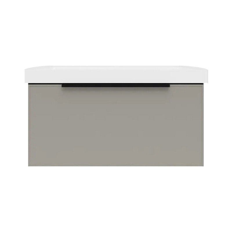 Изображение товара Тумба под раковину La Fenice Simpla Cappuccino FNC-01-SIM-C-80 - подвесная, бежевый матовый