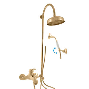 Изображение товара Душевая система Rav-Slezak Labe L054.5/3Z, цвет золото