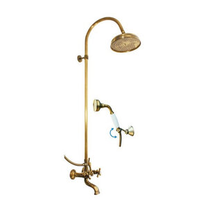 Изображение товара Душевая система Rav-Slezak Morava Retro MK159.5/3Z, цвет золото