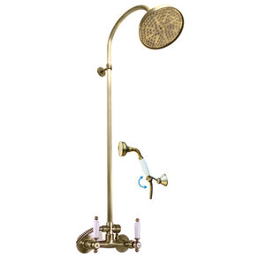 Изображение товара Душевая система Rav-Slezak Morava Retro MK581.5/3SM, цвет бронза